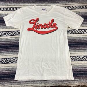 Lincoln Nebraska Cornhuskers University College Football Tee T-Shirt Small S